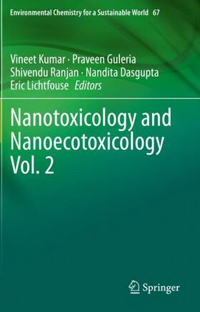 Kumar / Guleria / Lichtfouse |  Nanotoxicology and Nanoecotoxicology Vol. 2 | Buch |  Sack Fachmedien