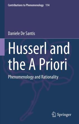 De Santis |  Husserl and the A Priori | Buch |  Sack Fachmedien