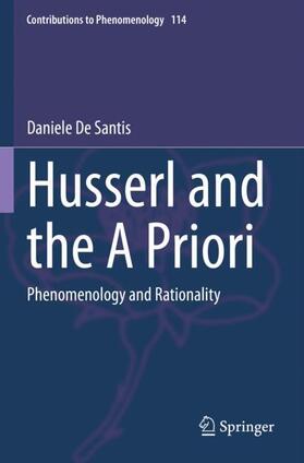 De Santis |  Husserl and the A Priori | Buch |  Sack Fachmedien