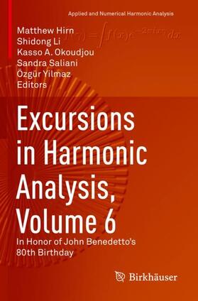 Hirn / Li / Yilmaz |  Excursions in Harmonic Analysis, Volume 6 | Buch |  Sack Fachmedien