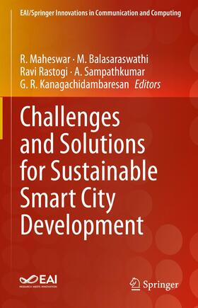 Maheswar / Balasaraswathi / Kanagachidambaresan |  Challenges and Solutions for Sustainable Smart City Development | Buch |  Sack Fachmedien