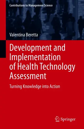 Beretta |  Development and Implementation of Health Technology Assessment | eBook | Sack Fachmedien