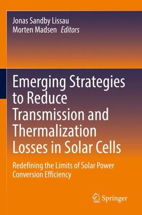 Madsen / Lissau |  Emerging Strategies to Reduce Transmission and Thermalization Losses in Solar Cells | Buch |  Sack Fachmedien