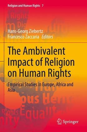 Zaccaria / Ziebertz |  The Ambivalent Impact of Religion on Human Rights | Buch |  Sack Fachmedien