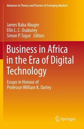 Abugre / P. Sigué / L.C. Osabutey |  Business in Africa in the Era of Digital Technology | Buch |  Sack Fachmedien