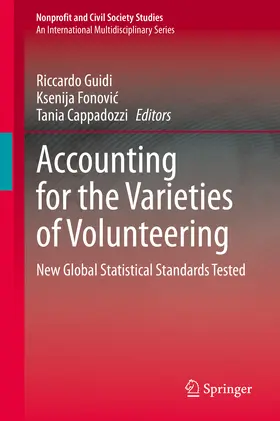 Guidi / Cappadozzi / Fonovic |  Accounting for the Varieties of Volunteering | Buch |  Sack Fachmedien