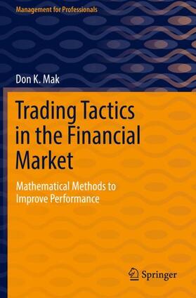 Mak |  Trading Tactics in the Financial Market | Buch |  Sack Fachmedien