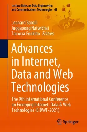 Barolli / Enokido / Natwichai |  Advances in Internet, Data and Web Technologies | Buch |  Sack Fachmedien