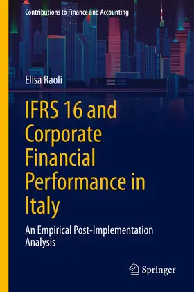 Raoli |  IFRS 16 and Corporate Financial Performance in Italy | Buch |  Sack Fachmedien