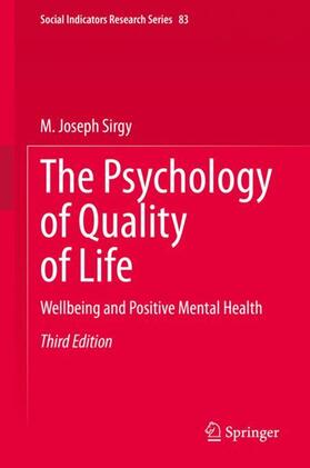 Sirgy |  The Psychology of Quality of Life | Buch |  Sack Fachmedien