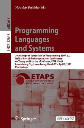Yoshida |  Programming Languages and Systems | Buch |  Sack Fachmedien