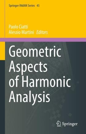 Martini / Ciatti |  Geometric Aspects of Harmonic Analysis | Buch |  Sack Fachmedien