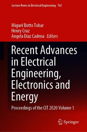 Botto Tobar / Cruz / Díaz Cadena |  Recent Advances in Electrical Engineering, Electronics and Energy | eBook | Sack Fachmedien