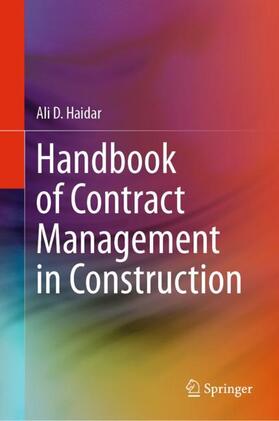 Haidar |  Handbook of Contract Management in Construction | Buch |  Sack Fachmedien