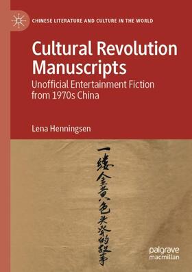 Henningsen |  Cultural Revolution Manuscripts | Buch |  Sack Fachmedien
