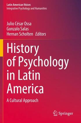 Ossa / Scholten / Salas |  History of Psychology in Latin America | Buch |  Sack Fachmedien