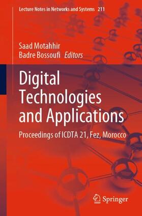Motahhir / Bossoufi |  Digital Technologies and Applications | Buch |  Sack Fachmedien