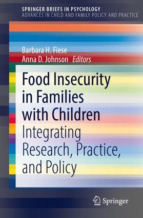 Fiese / Johnson |  Food Insecurity in Families with Children | Buch |  Sack Fachmedien