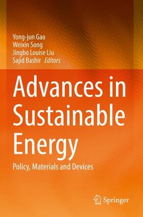 Gao / Bashir / Song |  Advances in Sustainable Energy | Buch |  Sack Fachmedien