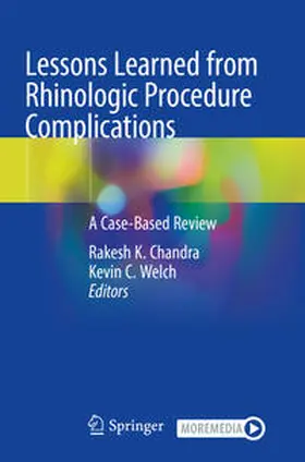 Chandra / Welch | Lessons Learned from Rhinologic Procedure Complications | E-Book | sack.de