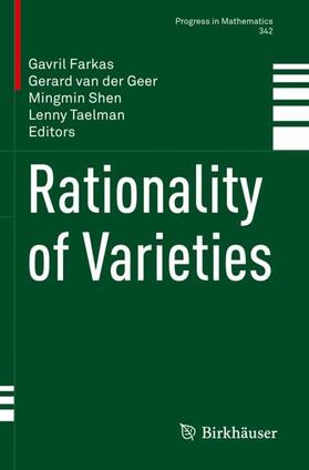 Farkas / Taelman / van der Geer |  Rationality of Varieties | Buch |  Sack Fachmedien