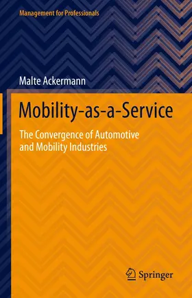 Ackermann |  Mobility-as-a-Service | eBook | Sack Fachmedien