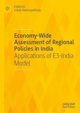 Mukhopadhyay |  Economy-Wide Assessment of Regional Policies in India | Buch |  Sack Fachmedien