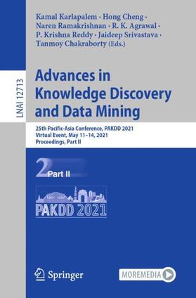Karlapalem / Cheng / Ramakrishnan |  Advances in Knowledge Discovery and Data Mining | Buch |  Sack Fachmedien