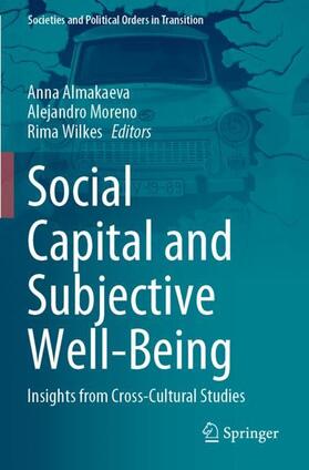 Almakaeva / Wilkes / Moreno |  Social Capital and Subjective Well-Being | Buch |  Sack Fachmedien