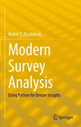 Paczkowski |  Modern Survey Analysis | Buch |  Sack Fachmedien