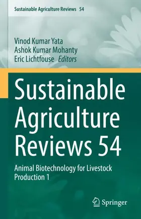 Yata / Lichtfouse / Mohanty |  Sustainable Agriculture Reviews 54 | Buch |  Sack Fachmedien