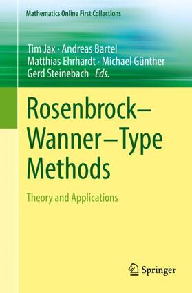 Jax / Bartel / Steinebach |  Rosenbrock¿Wanner¿Type Methods | Buch |  Sack Fachmedien