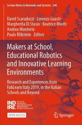 Scaradozzi / Guasti / Blikstein |  Makers at School, Educational Robotics and Innovative Learning Environments | Buch |  Sack Fachmedien