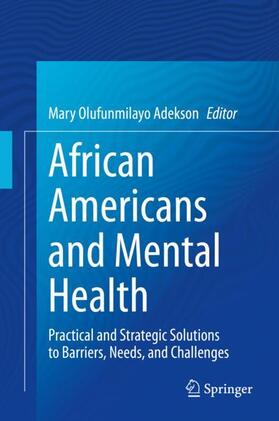 Adekson |  African Americans and Mental Health | Buch |  Sack Fachmedien