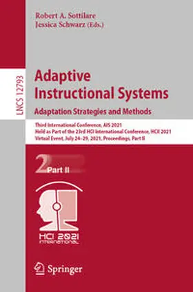 Sottilare / Schwarz |  Adaptive Instructional Systems. Adaptation Strategies and Methods | eBook | Sack Fachmedien