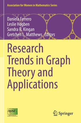 Ferrero / Matthews / Hogben |  Research Trends in Graph Theory and Applications | Buch |  Sack Fachmedien