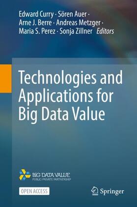 Curry / Auer / Zillner |  Technologies and Applications for Big Data Value | Buch |  Sack Fachmedien
