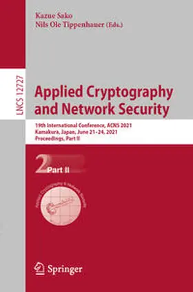 Sako / Tippenhauer |  Applied Cryptography and Network Security | eBook | Sack Fachmedien