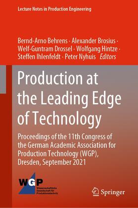 Behrens / Brosius / Drossel |  Production at the Leading Edge of Technology | eBook | Sack Fachmedien