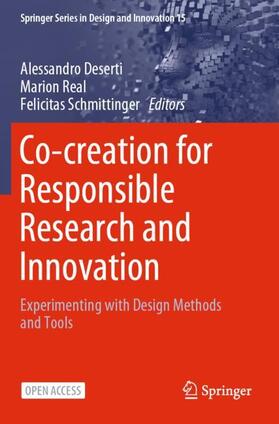Deserti / Schmittinger / Real |  Co-creation for Responsible Research and Innovation | Buch |  Sack Fachmedien