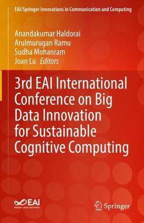 Haldorai / Lu / Ramu |  3rd EAI International Conference on Big Data Innovation for Sustainable Cognitive Computing | Buch |  Sack Fachmedien