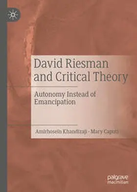 Khandizaji / Caputi |  David Riesman and Critical Theory | eBook | Sack Fachmedien