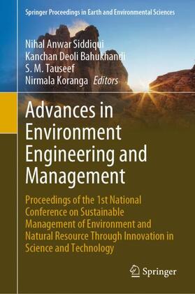 Siddiqui / Koranga / Bahukhandi |  Advances in Environment Engineering and Management | Buch |  Sack Fachmedien