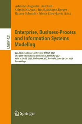 Augusto / Gill / Nurcan |  Enterprise, Business-Process and Information Systems Modeling | eBook | Sack Fachmedien