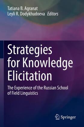 Dodykhudoeva / Agranat |  Strategies for Knowledge Elicitation | Buch |  Sack Fachmedien