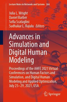 Wright / Barber / Scataglini |  Advances in Simulation and Digital Human Modeling | eBook | Sack Fachmedien