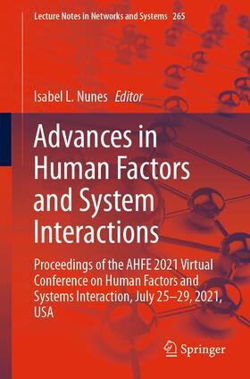 Nunes |  Advances in Human Factors and System Interactions | eBook | Sack Fachmedien