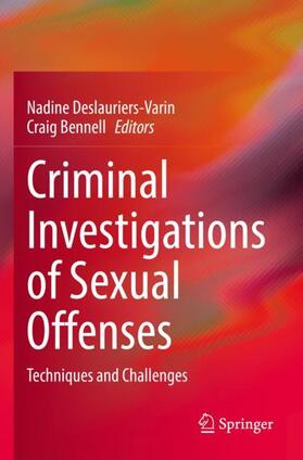 Bennell / Deslauriers-Varin |  Criminal Investigations of Sexual Offenses | Buch |  Sack Fachmedien