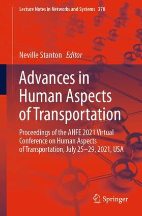 Stanton |  Advances in Human Aspects of Transportation | Buch |  Sack Fachmedien