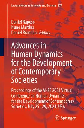 Raposo / Martins / Brandão |  Advances in Human Dynamics for the Development of Contemporary Societies | eBook | Sack Fachmedien